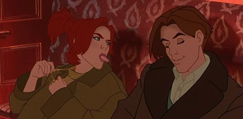 Anya & Dimitri from Anastasia, 20th Century Fox Anastasia Disney, Anastacia Disney, Disney Anastasia, Foto Muro Collage, Disney Amor, Anastasia 1997, Anastasia Movie, Princess Anastasia, Once Upon A December