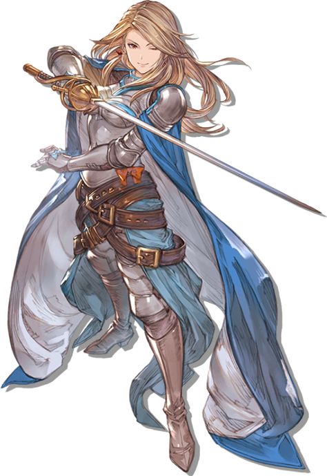 officer corps - female Duellist/Magus  Vironne, the Ebon Blade Woman In Armor, Granblue Fantasy Versus, Female Armor, Female Knight, Model Sheet, Fantasy Images, Warrior Girl, Fantasy Armor, Fantasy Warrior