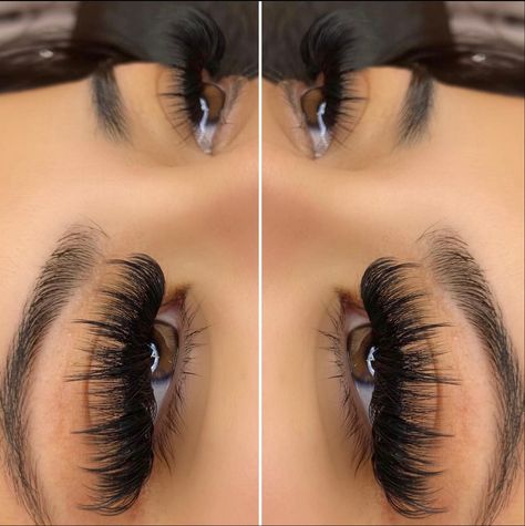 Eyelash Extensions Hybrid Volume, Hybrid Lash Extensions With Spikes, Whisky Volume Lash Extensions, Wispy Full Lash Extensions, Spiky Volume Lash Extensions, Wispy Lash Mapping With Spikes, Spikey Lashes Extensions, Spikey Volume Lash Extensions, Extra Long Lash Extensions