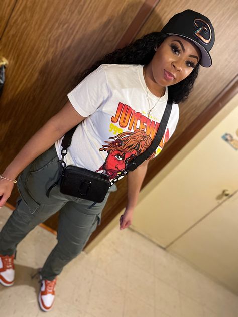 Dunks Outfit Woman, Dunk Outfit, Dunks Outfit, Lil Durk, Black Women Fashion, Dope Outfits, Dunk Low, Club Outfits, Fall Winter Outfits