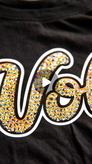 MGL: Master Your Cricut Today! on Instagram: "➡️ Comment ‘RHINESTONE’ and we will DM you the full Cricut tutorial for this GORGEOUS faux rhinestone technique! 🤩✨

We seriously can’t stop making these t-shirts 🫠 The video does absolutely no justice to how fabulously sparkly they are. People are always stopping us and asking where we got our shirt! We’re crafters— we made it of course! 💁🏼‍♀️ Comment RHINESTONE for the full tutorial! ⤵️ The creative possibilities for this technique are truly endless! 

•
•
#cricut #cricutmaker #cricutexploreair2 #cricutteacher #cricuttips #cricutmade #cricutproject #cricutcrafts #craftersofinstagram #craft #diy #cricuthacks #cricutbeginner #tshirt #footballseason #football #collegefootball" Diy Rhinestone Shirt, Rhinestone Shirts, Cricut Explore Air 2, Diy Rhinestone, Cricut Tutorials, We Made It, Craft Diy, Cricut Crafts, Cricut Projects