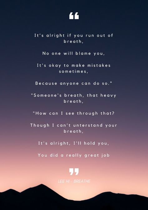 Lee Hi - breathe #leehi #itsokay #breathe #kpop #lyrics #sad #wallpaper Kpop Song Quotes, Lee Hi Breathe, Quotes Music Lyrics, Lyrics Kpop, Kpop Lyrics, Lee Hi, Korean Song Lyrics, K Quotes, Quotes Music