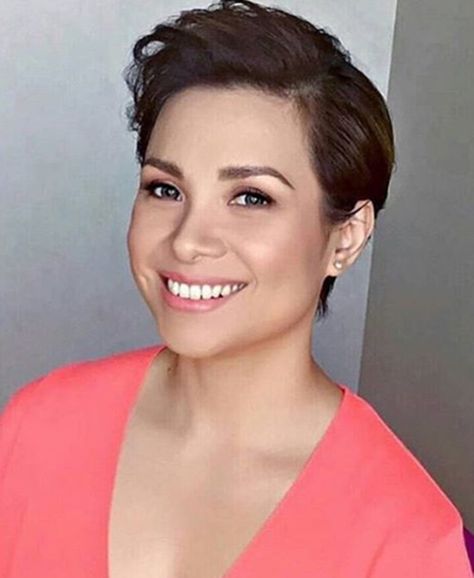 Lea Salonga Short Hair, Pixie Haircut Girl, Broadway Actress, Haircut Girl, Lea Salonga, Some Kind Of Wonderful, Peach Wallpaper, Liza Soberano, Cups Of Tea