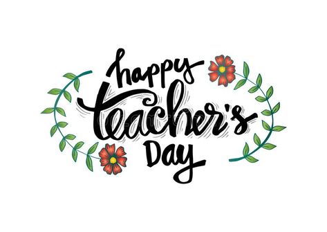 Happy teacher`s day. Hand lettering. For greeting card , #AFFILIATE, #day, #teacher, #Happy, #Hand, #card #ad Quotes On Teachers Day, Happy Teacher's Day Images, Teachers Day Card Design, Teachers Day Message, Free Teacher Appreciation Printables, Happy Teachers Day Card, Hand Card, Teachers Day Poster, Teachers Day Greetings