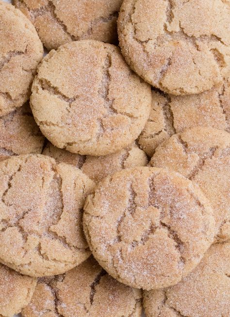 small batch snickerdoodle cookies | Lifestyle of a Foodie Best Snickerdoodle Cookies, Snickerdoodle Cookies Easy, Lifestyle Of A Foodie, Small Batch Cookies, Soft Cookie Recipe, Small Batch Baking, Cookies From Scratch, Snickerdoodle Recipe, Snickerdoodle Cookies