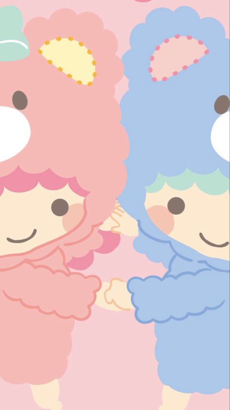 Kiki Sanrio Wallpaper, Kiki Lala Wallpaper, Lala Wallpaper, Little Twin Stars Wallpaper, Sanrio Phone, Hello Sanrio, Kawaii App, Disney Princess Drawings, Whatsapp Wallpaper