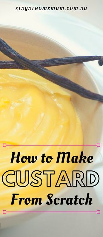 Make Custard, Homemade Custard Recipe, How To Make Custard, Baker Baker, Custard Recipe, Homemade Custard, Shower Hair, Custard Pudding, Cheap Meal