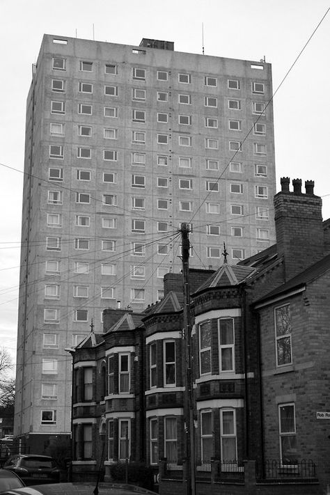 . Nottingham City Centre, Council Estate, Nottingham City, English Architecture, Tower Block, City Drawing, British Countryside, Social Housing, Brutalist Architecture