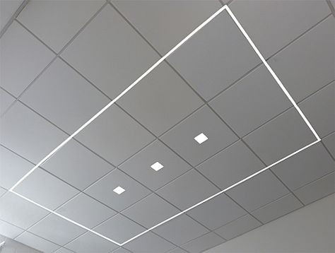 Grid Ceiling, Light Grid, Linear Light, Drop Ceiling, Cove Lighting, Dropped Ceiling, Building Material, Linear Lighting, Retail Interior