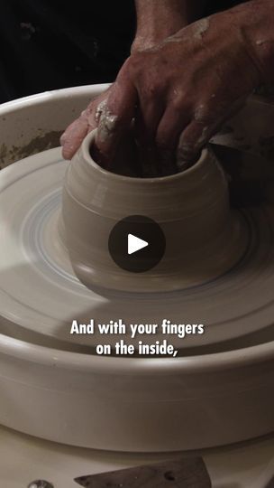 Great Pottery Throw Down, Pottery Throwing Ideas, Ceramics Throwing, Ceramic Videos, Pottery Throwing, Keith Powers, Pottery Lessons, Organic Ceramics, 10k Views