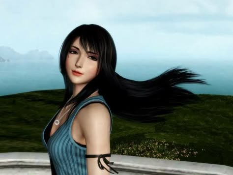 Rinoa Ff8, Music Aesthetic Cover, Short Hair Reference, Rinoa Heartilly, Brunette Aesthetic, Aesthetic Cover, Final Fantasy Collection, Clothes Anime, Tifa Lockhart