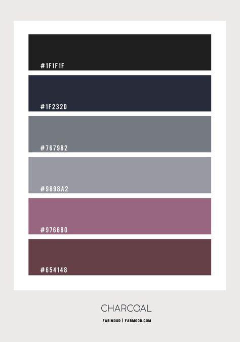 Charcoal living room color scheme with plum accents Charcoal Living Room, Charcoal Color Palette, Charcoal Living Rooms, Stylish Photo Frames, Fab Mood, Plum Colour, Hex Color Palette, Living Room Decor Colors, Living Room Color Schemes