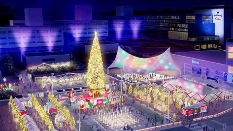 Hallmark Christmas Experience coming to Kansas City this fall Kansas City Christmas, Gift Wrapping Station, City Christmas, Erin Krakow, Festive Food, Christmas Experiences, Hallmark Movie, Holiday Movie, Hallmark Channel