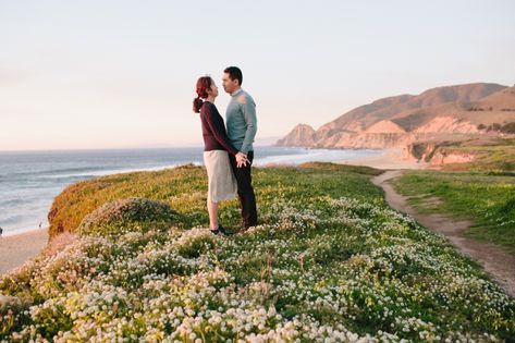 Half Moon Bay Engagement Photos on the Beach and in the Forest Island Engagement Photos, Engagement Photos On The Beach, Northern California Elopement, Forest Engagement, Beach Weather, My Schedule, California Sunset, Engagement Photo Locations, Half Moon Bay