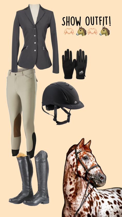 Show fit🤟🏼 #foryoupage #fyp #horses #horseshow #outfit Horse Show Outfits, Equestrian Style Outfit, Horseback Riding Outfits, Horse Life, Equestrian Outfits, Riding Outfit, Equestrian Style, Show Horses, Horseback Riding