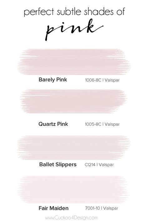 perfect subtle shades of pink - Cuckoo4Design Pink Dresser Makeover, Buffet Dresser, Pink Dresser, Interior Paint Colors Schemes, Pink Paint Colors, Quartz Pink, Full Disclosure, Dresser Makeover, Bedroom Paint Colors