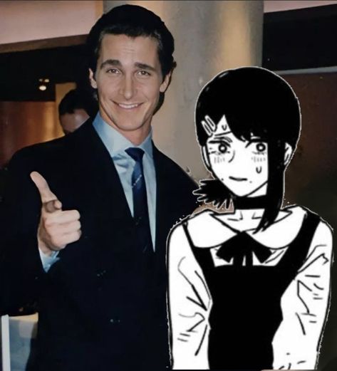 Celebrities With Anime Characters, Gangsta Anime, Patrick Bateman, Райан Гослинг, Just The Two Of Us, Real Anime, Man Icon, كريستيانو رونالدو, The Batman