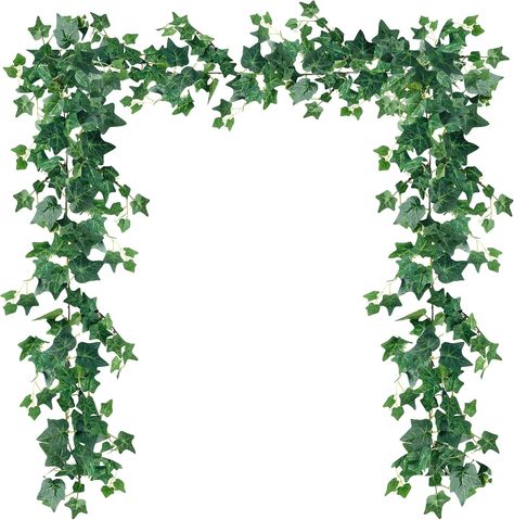 Sggvecsy 3 Pcs Artificial Ivy Vines Kit 6.4Ft Odorless Silk Ivy Garland with Green Leaves Fake Hanging Plants Artificial Greenery Decor for Wedding Home Wall Party Indoor Outdoor Decoration Product Details Brand: Sggvecsy Plant or Animal Product Type: palma Material: Silk Product Dimensions: 11.8"D x 7.8"W x 0.3"H Indoor/Outdoor Usage: Outdoor, Indoor Package Information: Box Occasion: Wedding Number of Items: 3 Item Weight: 0.6 Pounds Item Package Quantity: 1 Shape: Round Unit Count: 3.0 Count Seasons: All Manufacturer: Sggvecsy Item Weight: 9.6 ounces [PACKAGE & SIZE]: Comes with 3 pcs artificial ivy vines,each vine consists of 190 pcs difference sizes fake leaves and the diameter various from 1.3-2.55 inch, which measures 6.56Ft long. [PREMIUM MATERIAL]: The odorless silk ivy garland is Pergola Decorations, Fake Hanging Plants, Elegant Landscape, Ivy Garland, Artificial Leaves, Ivy Vine, Greenery Decor, Tent Decorations, Artificial Greenery