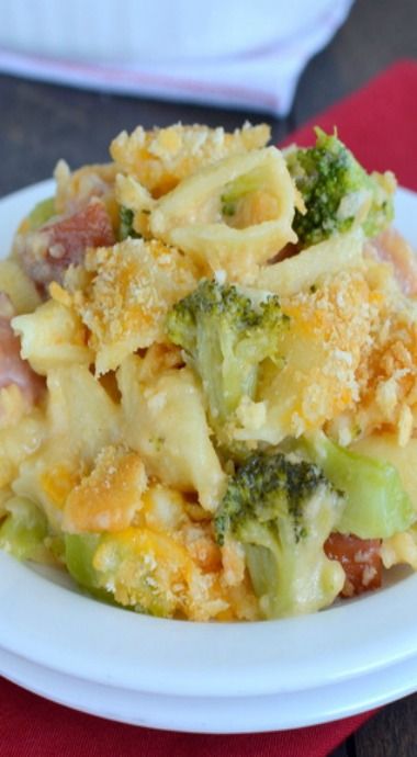 Ham Broccoli Pasta Casserole, Ham Broccoli Pasta, Leftover Ham And Broccoli Recipes, Ham And Broccoli Pasta, Leftover Ham Recipes Casseroles, Easy Cheesy Pasta, Ham And Broccoli, Ham Broccoli, Ham Casserole Recipes