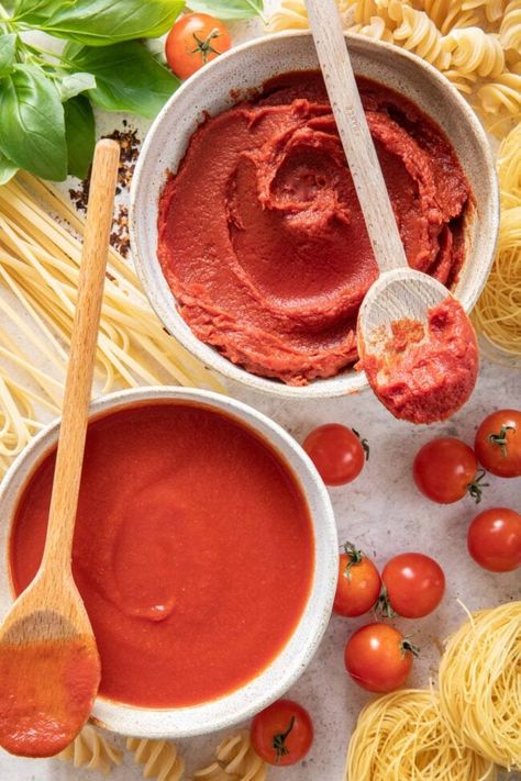 Tomato Sauce With Tomato Paste, Tomato Sauce From Paste, Sauce With Tomato Paste, Tomato Paste Uses, Make Tomato Sauce, How To Make Tomato Sauce, Mexican Meatloaf, Chicken Rice Soup, Spanish Rice