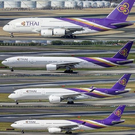 Airbus A330-300 Thaï Airways International Airbus A350 Thaï Airways International Boeing 777-300er Thaï Airways... 777 300er, Airbus A350, Thai Airways, Airbus A330, Boeing 777, Passenger, Aircraft, Quick Saves, Instagram