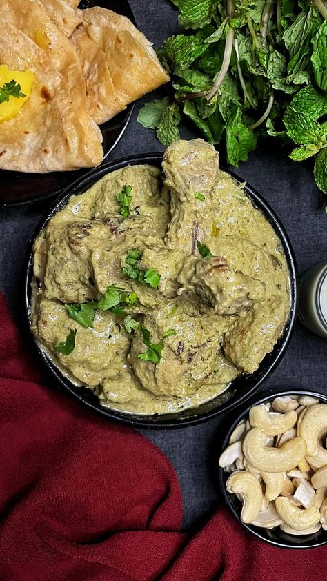 Afghani Chicken Recipe | Creamy Chicken Gravy | The Plate Creamy Chicken Gravy, Afghani Chicken, Chicken Gravy, Breakfast For Dinner, Creamy Chicken, Other Recipes, Chicken Recipe, Gravy, Side Dish