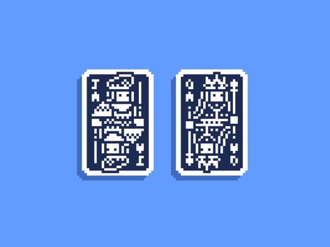 Card Pixel Art, Art Playing Cards, Mini Deck, Play Card, Pixel Design, Pixel Games, Deck Design, Tech Logos, Ipad Wallpaper