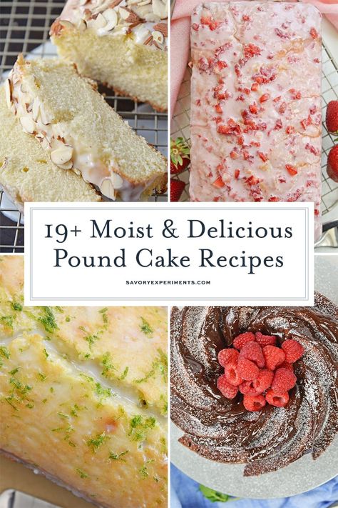 Perfectly dense with moist, buttery flavor, these perfect Pound Cake Recipes will blow your mind! Fruity to chocolate and everything in between! #poundcakerecipes #poundcake #perfectpoundcake @savoryexperiments Pound Cake French Toast, Perfect Pound Cake Recipe, Lemon Lime Cake, Perfect Pound Cake, Vanilla Pound Cake Recipe, Barbecue Desserts, Lime Cake Recipe, Best Pound Cake Recipe, Lime Pound Cake