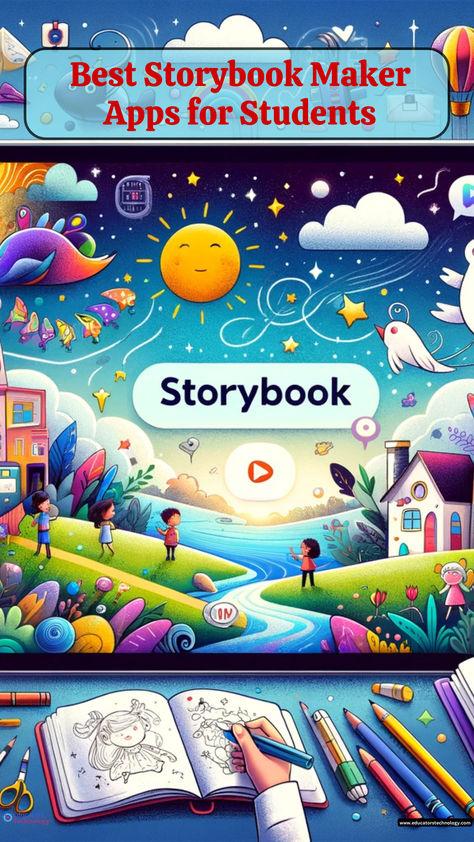 📚✨ Unleash the Power of Storytelling in Your Classroom! Dive into my latest blog post where I explore the magic of storybook maker apps like My Storybook Maker, Puppet Pals HD, Book Creator, Pictello, & Storybird. Perfect for nurturing young minds in creativity & literacy! 🎨📖 #EdTech #CreativeLearning #StorytellingInEducation Author And Illustrator Activities, Apps For Students, Comic Template, Power Of Storytelling, Digital Story, Book Maker, Book Creator, Support Groups, Ipad Photo