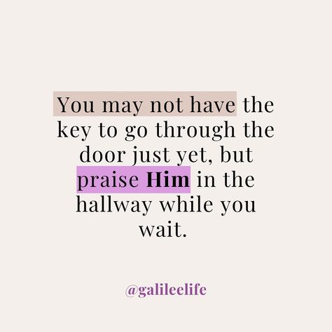 Sometimes, we find ourselves waiting for the right moment or opportunity, feeling as if we don’t yet have the key to move forward. Remember to praise God while you wait, as He is with you in every season of life. Trust that He is preparing the perfect time for you to step through that door. Bible Verse: Psalm 27:14 (NIV) - “Wait for the Lord; be strong and take heart and wait for the Lord.” Spanish Translation: Palabra de aliento: A veces, nos encontramos esperando el momento o la oportuni... Door Bible Verse, Bible Verse Spanish, Wait For The Lord, Psalm 27:14, Spanish Translation, Season Of Life, Christian Pins, Psalm 27, Take Heart
