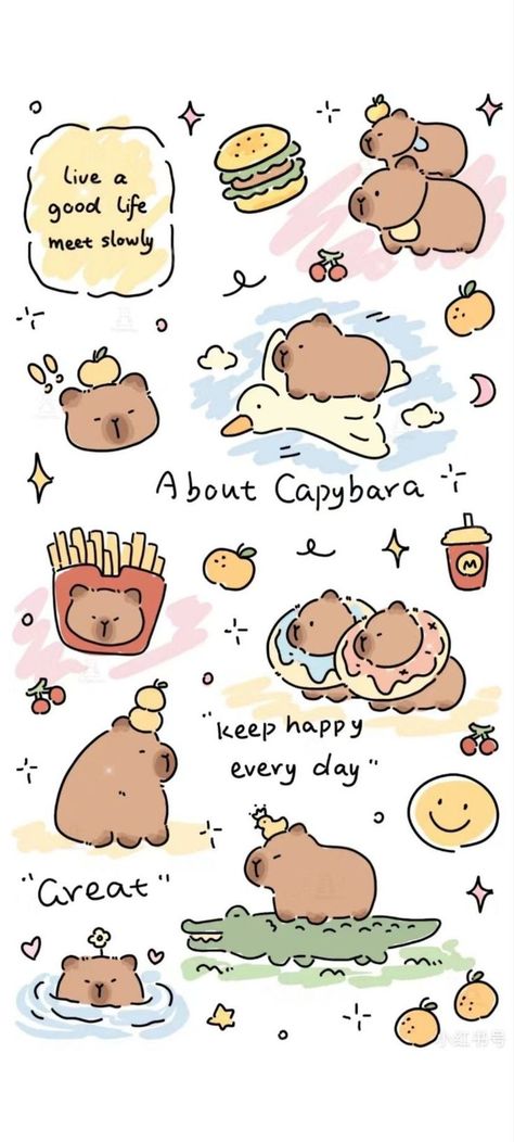 https://pin.it/2ObVhd7ED Cappy Barra Wallpaper, Capybara Drawing Wallpaper, Cute Wallpapers Capybara, Aesthetic Capybara Wallpaper, Capybara Phone Wallpaper, Cappybarra Wallpaper, Capybara Lockscreen, Capybara Wallpaper For Ipad, Kapibara Drawing