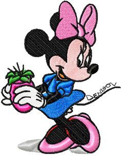 Minnie Mouse free machine embroidery design Brother Embroidery Design, Embroidery Designs Ideas, Embroidery Designs Free, Embroidery Machine Designs, Brother Embroidery, Sewing Machine Embroidery, Machine Embroidery Projects, Learn Embroidery, Embroidery Patterns Free