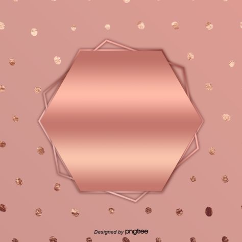 Um Fundo Geométrico Cor   De   Rosa De Ouro Box Background, Digital Frames, Rose Gold Backgrounds, Gold Glitter Background, Gold Wallpaper Background, Nutrition Club, Geometric Rose, Rose Gold Wallpaper, Motif Art Deco