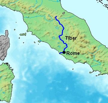 the Tiber river is  the third largest river in Italy.the Tiber river  gave Rome a route to the sea, and also further into Italy Italian Pronunciation, Tiber River, Rome Map, Netflix Hacks, Romulus And Remus, Roman Villa, Time Periods, Nile River, Basic Drawing