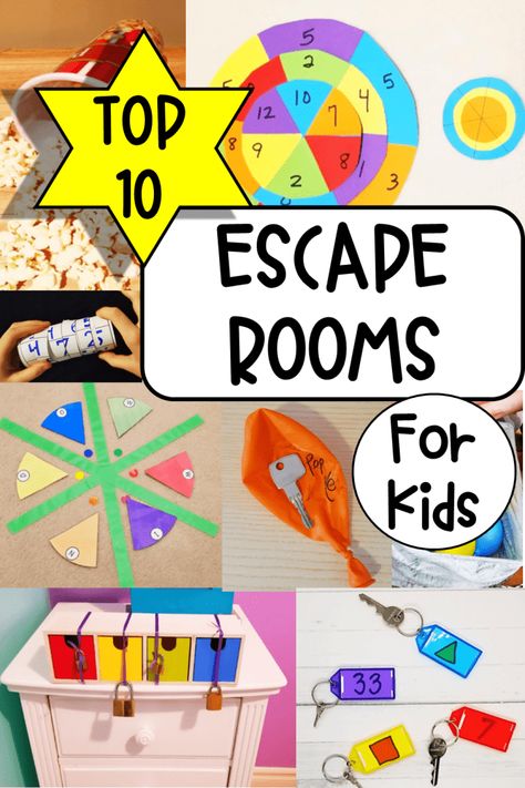 Top 10 Best DIY Escape Rooms for Kids Escape Room Ideas For Adults, Escape Rooms For Kids, Rooms For Kids, Escape Room Ideas, Escape Room Diy, Diy Escape Room, Escape Room Challenge, Escape Room For Kids, Escape Room Puzzles