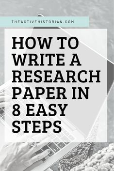 Research papers can be difficult to write. Read this article for 8 easy steps to make writing a paper so much easier! How To Write A Research Paper, Research Paper Tips, Writing A Paper, Writing Conclusions, Informative Essay, Writing Support, Writing Introductions, Essay Tips, Best Essay Writing Service