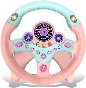 Kids Electric Early Education Simulation Steering Wheel Toy Multifunctional High Simulation Car Driving Toy with Music and Light Pretend Driving Toy for Boys and Girls Cars For Kids, Toy Cars For Kids, Cute Car Accessories, Musical Toys, Kids Bike, Toy Cars, Childrens Toy, Music Gifts, Early Education