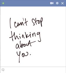 I can't stop thinking about you - This is a really emotional emoticon for Facebook that all you loved up guys love to use! Thinking Of You Quotes, Thinking About You, Cant Stop Thinking, Always On My Mind, Stop Thinking, Cute Love Quotes, Love Poems, Real Quotes, Pretty Quotes