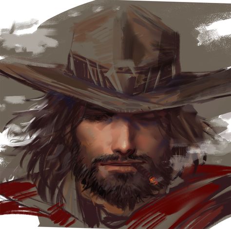 Cassidy Mccree, Cowboy Character Design, Mccree Overwatch, Abraham Van Helsing, Cole Cassidy, Jesse Mccree, Boys Game Room, Chica Cool, Cowboys Men