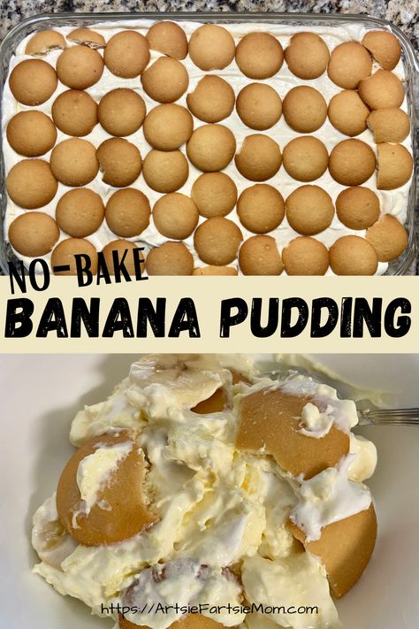 banana pudding, banana pudding recipe, no bake banana pudding Best Banana Pudding Recipe, Philly Sandwich, Easy Banana Pudding Recipe, Easy Thanksgiving Dessert Recipes, Pudding Desserts Recipes, Easy Summer Dessert Recipes, Easy Dessert Recipes Christmas, Banana Pudding Desserts, Fall Dessert Recipes Easy