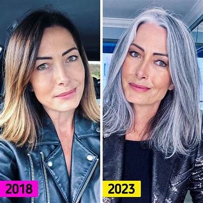 “Gray Never Equals Old,” a Model, Luisa Dunn, Ditches Hair Dye and ... Old A, Hair Dye, Dyed Hair, Beauty Women, Health And Beauty, Old Things, Dye, Hair Styles, Health