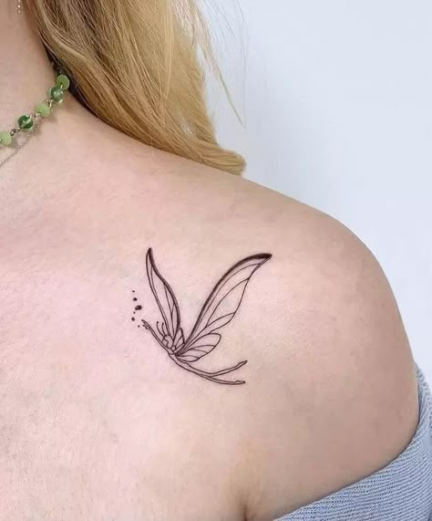 Gothic Fairy Tattoo, Small Fairy Tattoos, Fairy Wing Tattoos, Pixie Tattoo, Fairy Tattoos, Mystical Tattoos, Christian Sleeve Tattoo, Tattoo And Piercings, Fairy Tattoo Designs