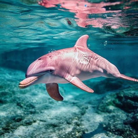 Pink River Dolphin, Pink River, Dolphin Photos, Barbie Fits, River Dolphin, Pink Dolphin, Beautiful Sea Creatures, Background Photos, Cute Fantasy Creatures