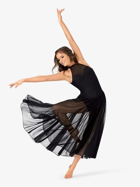 Salsa Dancing Outfit, Modern Dance Costume, Cute Dance Costumes, Dance Costumes Dresses, Neck Halter Dress, Lyrical Dresses, Dance Picture Poses, Contemporary Dance Costumes, All About Dance