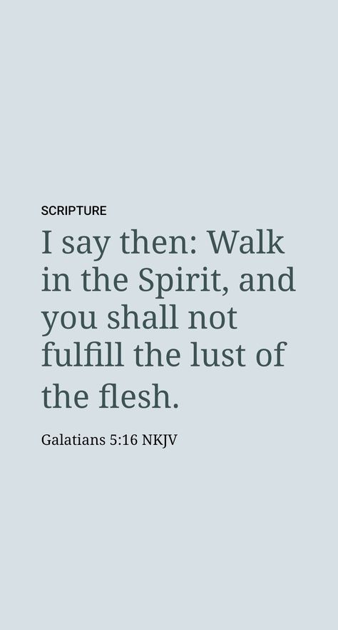 Then, too, the person who views everything from God’s standpoint will not become a practicer of the degraded works of the flesh​—‘uncleanness, loose conduct, idolatry, spiritism, enmities, strife, jealousy, fits of anger, contentions, divisions, sects, envies, drunken bouts, revelries, and things like these.’ (Gal. 5:19-21) This is because, as Galatians 5:16, says: “Keep walking by spirit and you will carry out no fleshly desire at all.” Galatians 5:19-21, Works Of The Flesh, Leviticus 19, Proverbs 5, Galatians 5 16, Learn The Bible, Walk In The Spirit, Proverbs 10, Be A Blessing