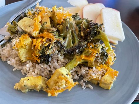 Tofu Divan – The Charming Chickpea Vegan Chicken Divan, Broccoli Tofu, Chicken Divan, Vegan Chicken, Vegan Cheddar, Chicken Base, Rice Ingredients, Extra Firm Tofu, Vegan Thanksgiving