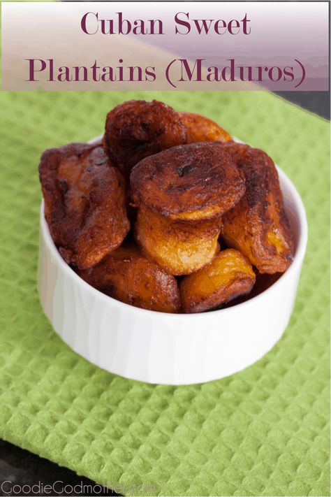 Plantains Recipe, How To Cook Plantains, Sweet Plantains, Cuban Dishes, Plantain Recipes, Gluten Free Sides, Gluten Free Sides Dishes, Haitian Food Recipes, Cuban Recipes