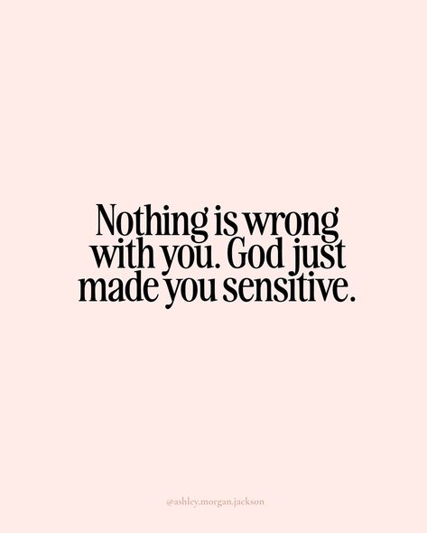 To my fellow sensitive souls, God knew what He was doing when He made you. Keep giving your sensitivity back to Him. “My sacrifice, O God, is a broken spirit; a broken and contrite heart you, God, will not despise.” Psalm 51:7 Save + Share♥️ #sensitivesoul #christian #christianity #christianquotes #christianauthor #christianliving #christianity #Jesus #holyspirit