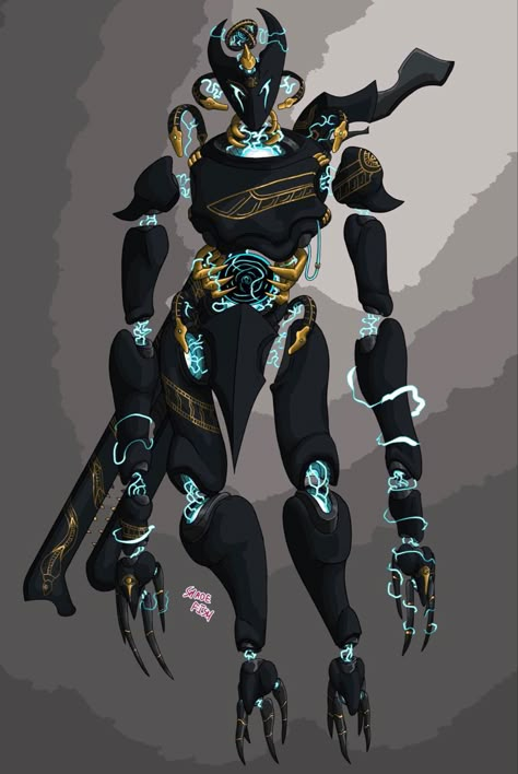 The Lich, Warframe Art, Hollow Art, Sci Fi Comics, Cool Robots, Arte Robot, Futuristic Art, Concept Art Drawing, Robot Design