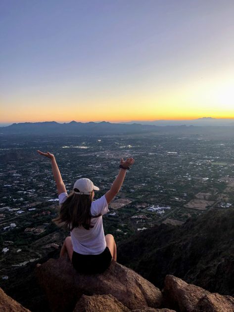 Waking Up At 3am, Sunrise Hike, Mountain Sunrise, Camelback Mountain, The Sunrise, Perfect Timing, Mountain Top, 2024 Vision, Phoenix Arizona